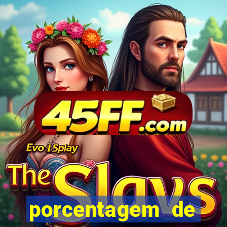 porcentagem de jogos pagantes slots